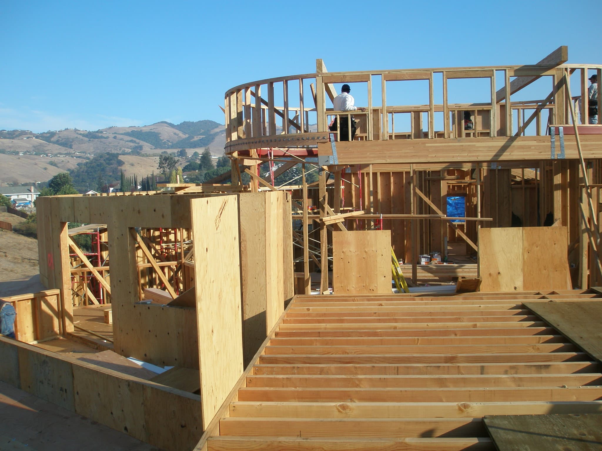 Heavy Timber Framing & Steel Reinforcement